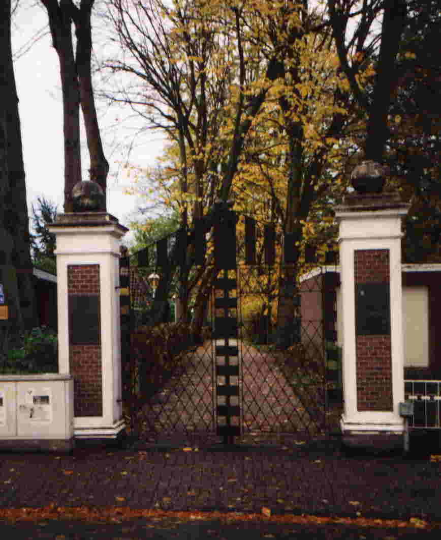 Jewish cemetery in Emden, Ostfriesland, Germany