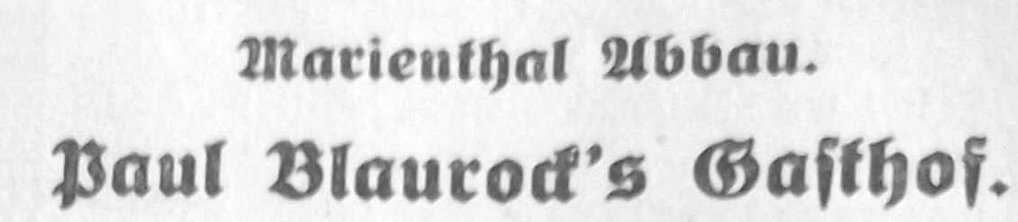 Zehdenicker Tageblatt 1926.