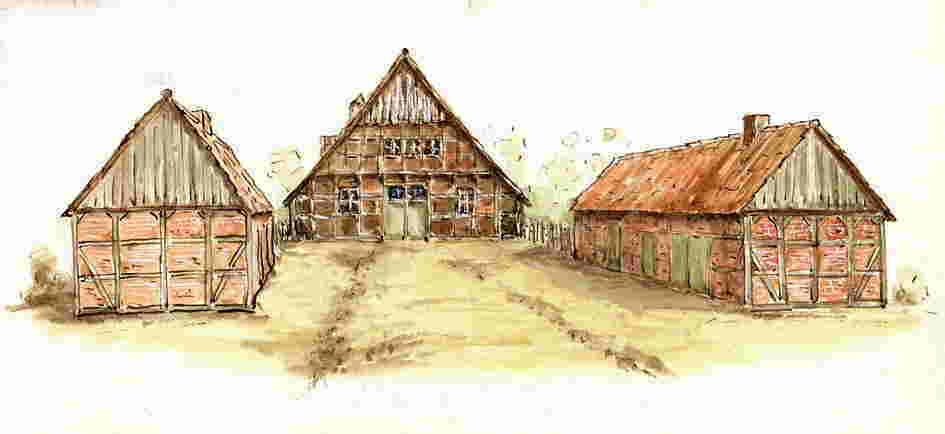 Das Gutshaus um 1686