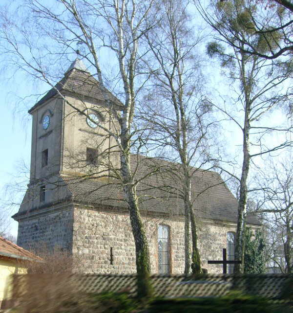 Kirche in Zabelsdorf (Oberhavel), Foto: Klaus Euhausen, Hennigsdorf