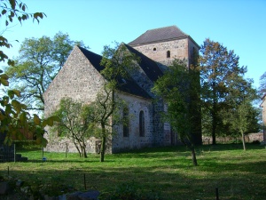 Die Kirche in Badingen, Foto: Klaus Euhausen, Hennigsdorf