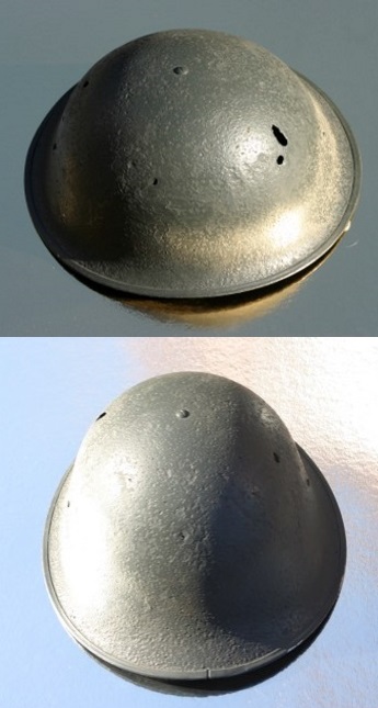 Stahlhelme aus Oude Pekela, Pekelerhoofddiep (Chris Timmer)