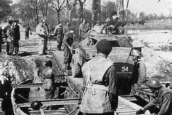 Vormarsch polnischer Einheiten