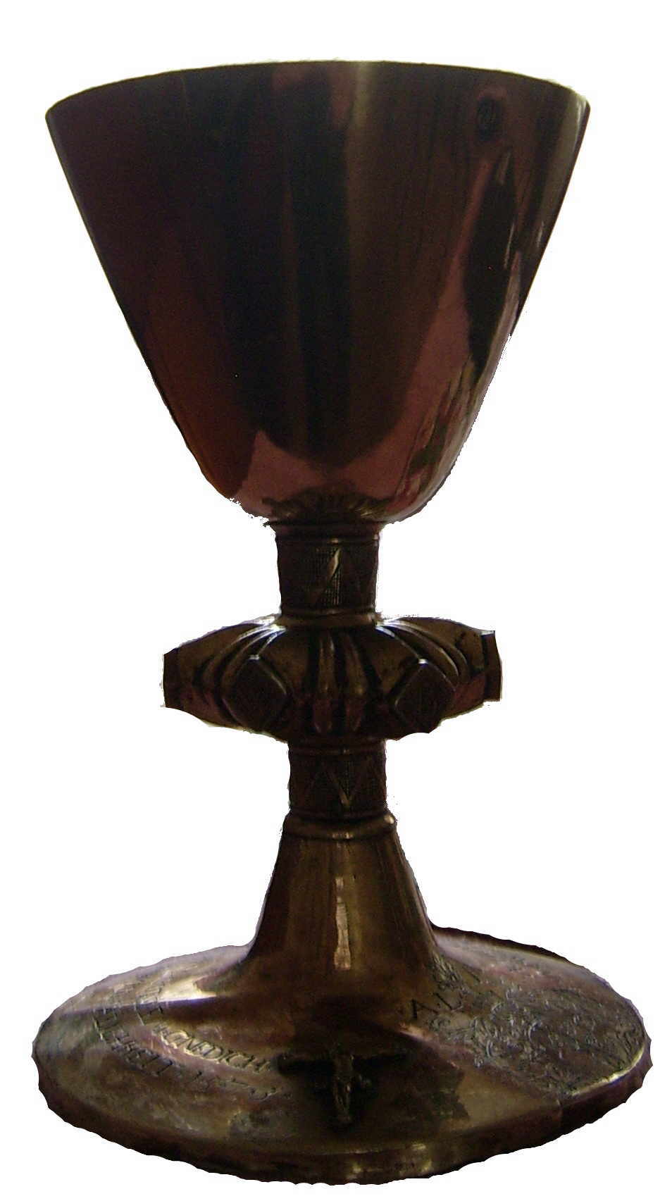 Abendmahlkelch der Kirchengemeinde Mildenberg. Foto: Klaus Euhausen, Hennigsdorf, 2012.