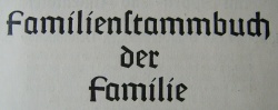 Familienstammbuch