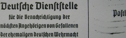 Wehrmachtauskunftstelle